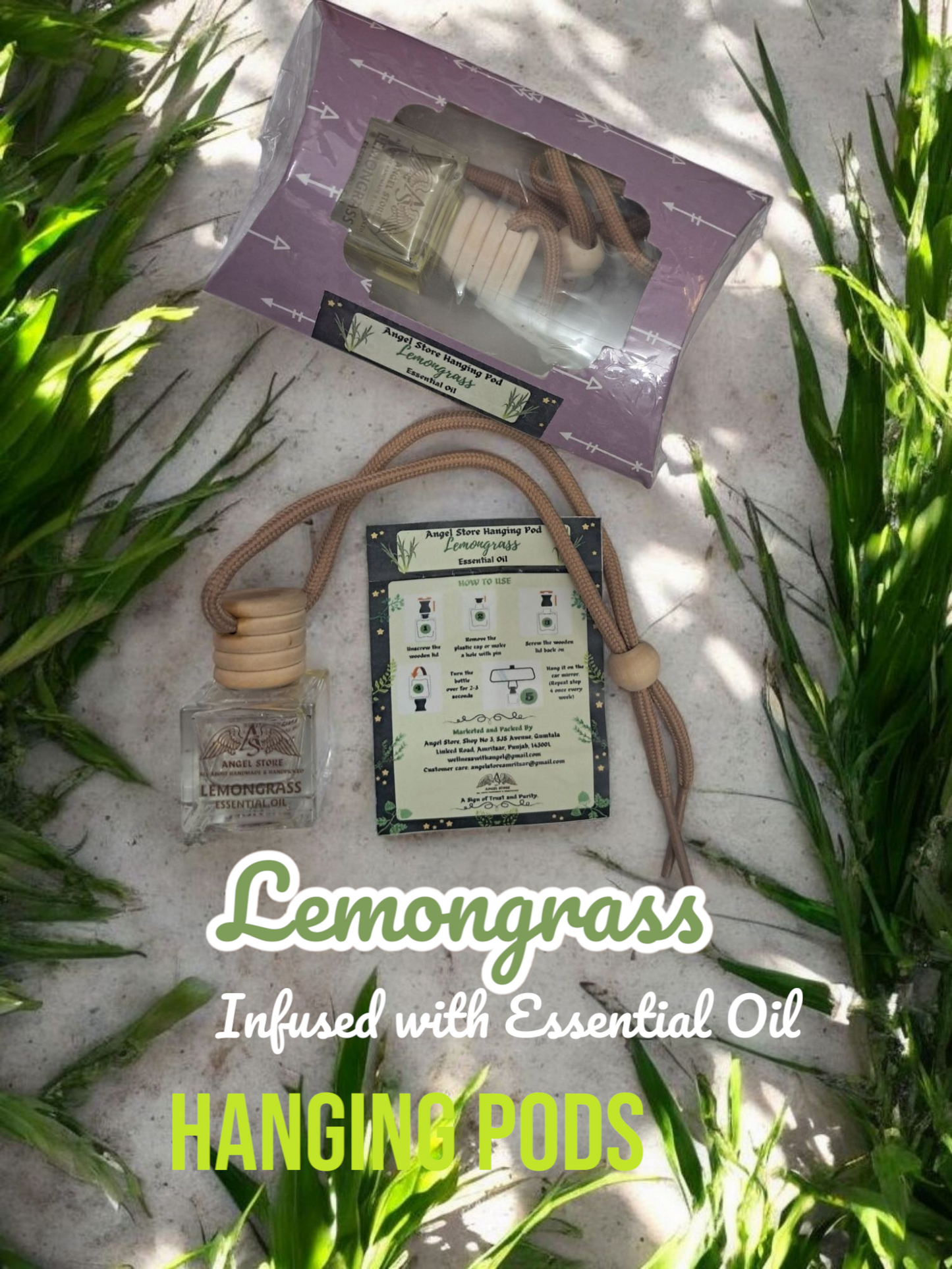 Angel Store Lavender Hanging Pod